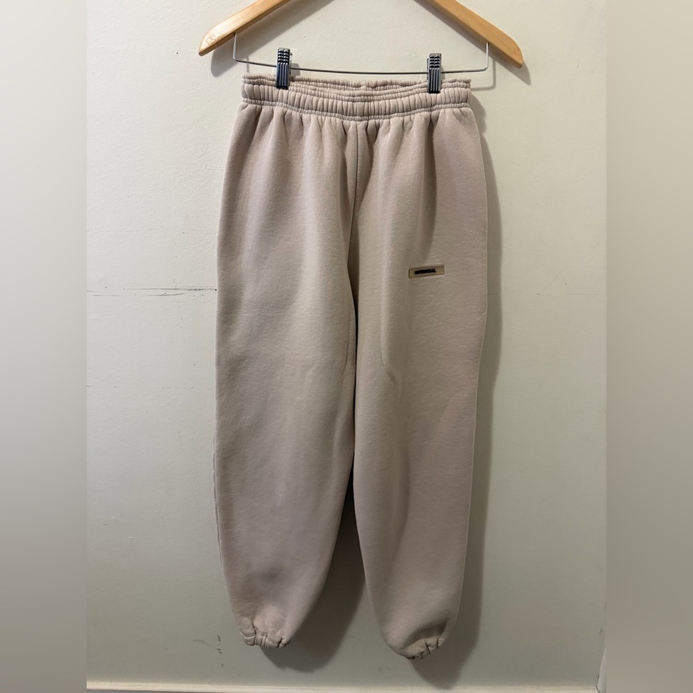 Antisocial Cream Sweatpants